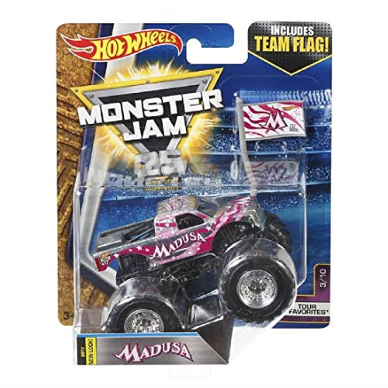 hot wheels monster jam tour favorites