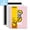 black white pink-3 packs-5 subject, variant on Comix 3 Subject Notebook,3-Pack College Ruled Spiral Notebook with Pocket Dividers 11"x 8.5", 150 Sheets,Green Black Blue