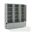 thumbnail image 3 of Entryway Storage Set 3-Piece Pantry Closet Organizer with Shelves & Hooks, 3 of 4