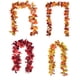 thumbnail image 4 of Matsuzay Guirnaldas de hojas de arce artificiales colgantes de otoño impermeables DIY hojas de otoño vides decoración de Navidad de boda Decoración tipo 4, 4 of 6