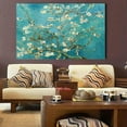 thumbnail image 2 of Van Gogh Almond Blossoms Wall Art Reproduction Framed Sunflowers Paintings Canvas Art for Home Decoration Framed Ready to Hang, 2 of 5