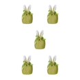 thumbnail image 3 of Wosthever Excelentes bolsas de regalo de Pascua para lindas y exquisitas decoraciones de Pascua RBD- verde 9*13 cm Type2 NO2, 3 of 6