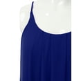thumbnail image 4 of Doublju Women's Sleeveless Chiffon Tank Top Pleated Flowy Tunic Tank, 4 of 4