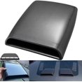 thumbnail image 1 of Hweilai (Carbon Fiber)Car Air Vent Cover Cover Universal Car Decorative Air Flow Intake Hood Scoops Hood Vent Sticker Cover Hood, 1 of 5
