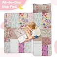 thumbnail image 4 of Pioneer Flower Floral Print Pattern Toddler Nap Mats for Kids Preschool,Sleeping Mat Bag or Kids,Toddler Sleeping Bag,Toddler Nap Mat or Daycare, 4 of 6