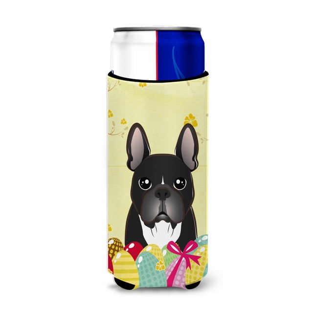 Koozies para latas delgadas Caroline's Treasures BB1909MUK Bulldog Francés multicolor