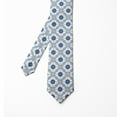 thumbnail image 2 of Necktie, Traditional Azulejo Tile Art, 3.7", Off White and Night Blue, by Ambesonne, 2 of 4
