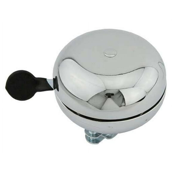 Ding Dong bicycle Bell 80mm Chrome. for bicycle bell, bike bell, lowrider bikes, beach cruiser, limos, stretch bicycles, track