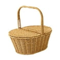 thumbnail image 2 of Baoblaze Picnic Basket Organizer Basket Decor Storage Bin Multipurpose Storage Basket, 2 of 8