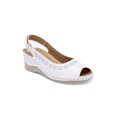 thumbnail image 1 of Tacón puente Exterior Sintético Color Blanco Para Mujer De RBBASICS, 1 of 3