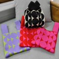 thumbnail image 6 of Girls Knot Reusable Shopping Bags Knit Handbag Tote Bag Wrist Bag RED, 6 of 8