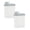 2 Pack, variant on Rice Airtight Storage Container, 3 to 5Lbs Cereal Dry Food Flour Bin, Pet Dog Cat Food Dispenser with Easy Pouring Spout, BPA Free Clear Plastic Kitchen and Pantry Organization Bin for Sugar,1 Pack