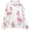 Cute Pink Flamingo Pattern, variant on Kids' Hooded Pullover Sweatshirt Casual Tops Long Sleeve Print Hoodies Pocket Panda and Clouds Pattern