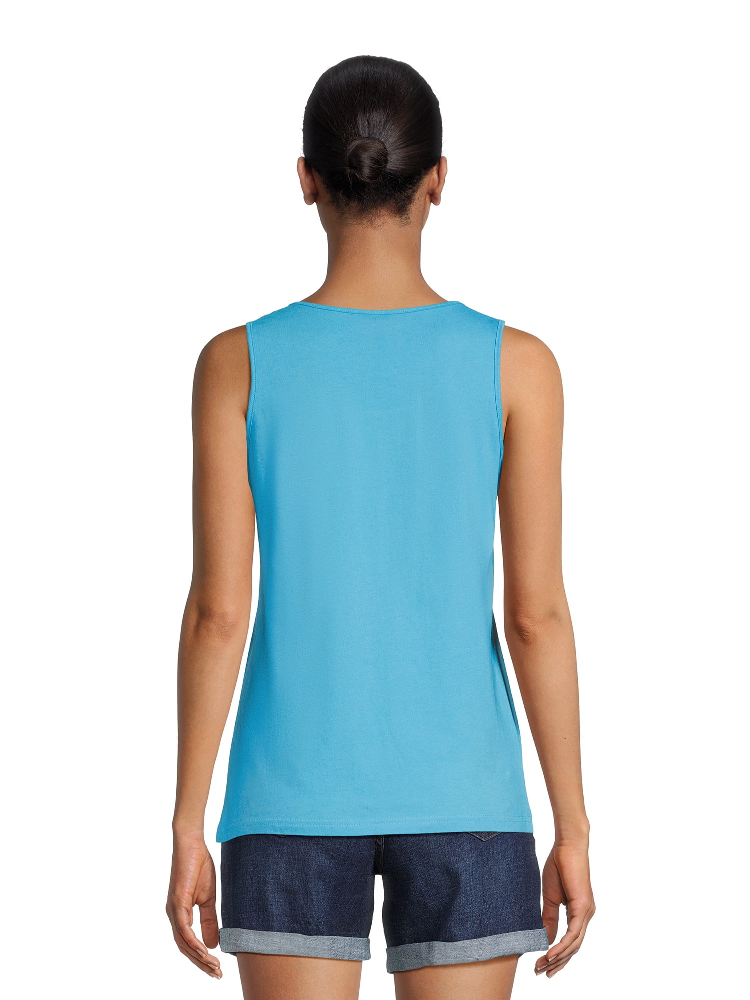 RealSize Women's Jersey Tank Top, Sizes XS-3XL