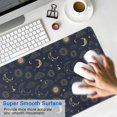 thumbnail image 4 of Long Mouse Pads for Desk,Blue Sun Moon Cloud Star Comet Pattern Desk Mats on Top Of Desks, Desk Mouse Pad Extra Large with 3mm Non-Slip Base and Stitched Edge for Gaming,Office,Work,Home 31.5"x15.7", 4 of 6
