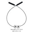 thumbnail image 4 of Shisuyan Eyeglasses Lanyard Silicone Steel Wire Rope 1Pcs 13.8x0.4In, 4 of 8