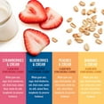 thumbnail image 4 of Quaker Instant Oatmeal, Fruit & Cream 4 Flavor Variety Pack, Individual Packets, 48 Count, 4 of 8