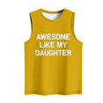 thumbnail image 4 of ZZwxWA College Essentials Women's Sleeveless Round Neck Top, 4 of 4