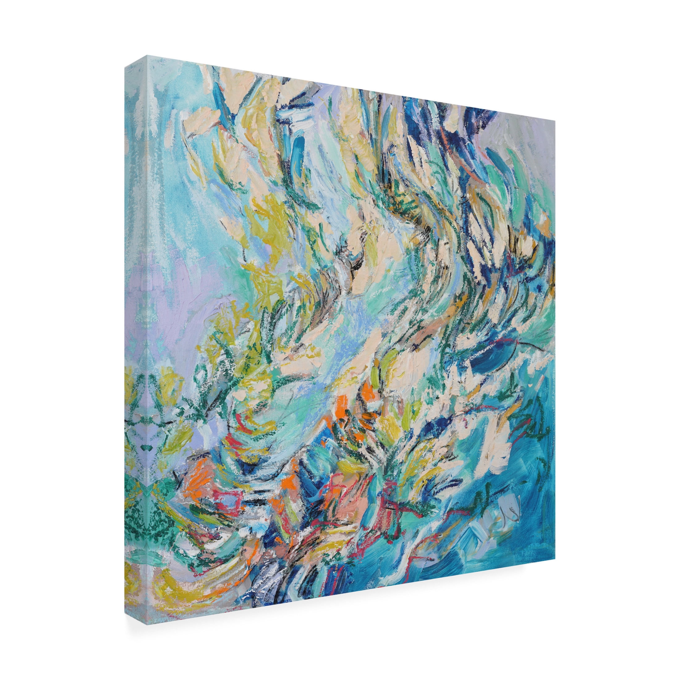 Trademark Fine Art Dorothy Fagan New Pathways IV Canvas Wall Art