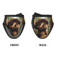 thumbnail image 2 of Pofeuu Jungle Hat Bear Print Thickened Mini Silicone Oven Mitts Heat Resistant, Rubber Oven Mitt Gloves, Finger Pinch Grips, Pot Holder, Silicone Potholder, 2 of 7
