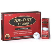 Top Flite XL 2000 Golf Balls, 15 Pack