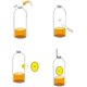 thumbnail image 5 of Trampa para avispas, trampa para insectos, control de abejas, trampas reutilizables para atrapar abejas, trampa para avispas colgantes, atrapamoscas para avispas WD.WDQZL Hogar, 5 of 5