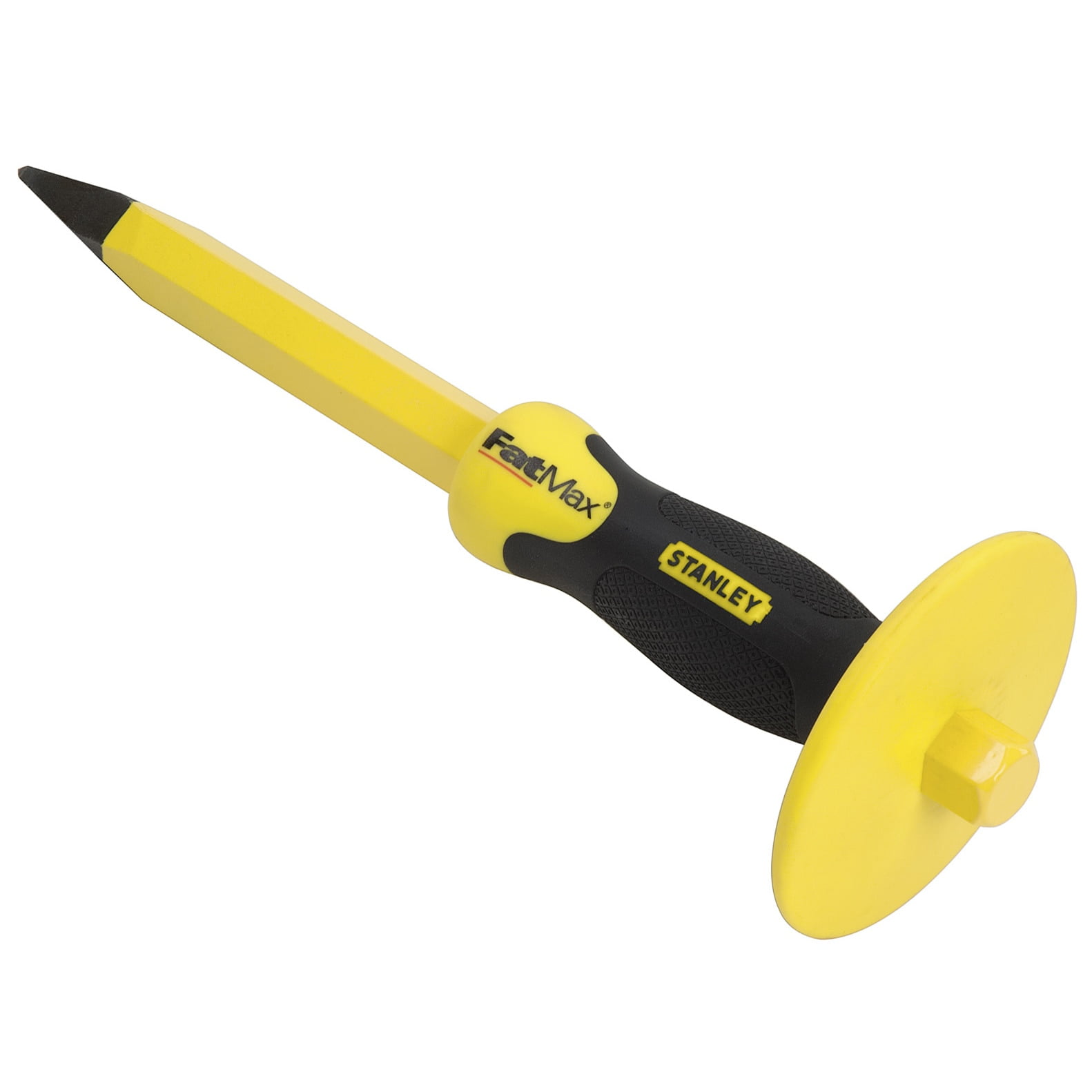 Stanley Handguarded Concrete Chisel, Chrome Vandium Steel, 16329