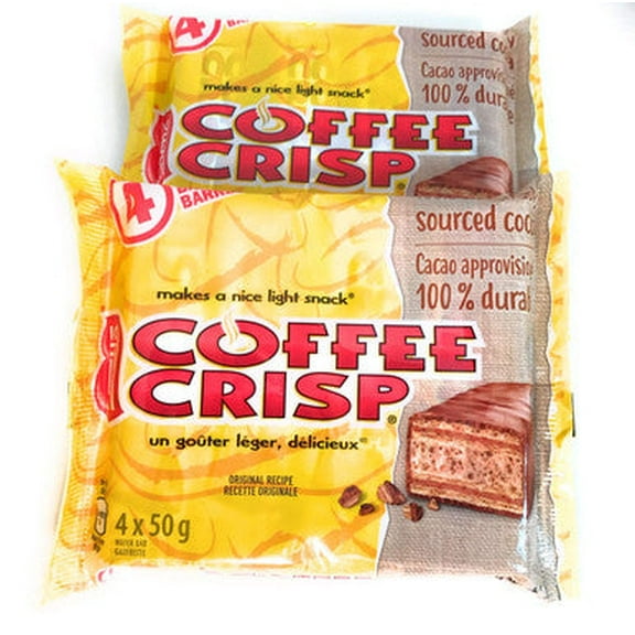 Nestle Coffee Crisp Chocolate Bars 2 pack, 8-50g Bars