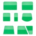 thumbnail image 1 of 8 rasquetas de TPU PPF, ligeras para tintar vinilos de ventanas de coche, papel tapiz Verde, 1 of 8