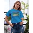 thumbnail image 2 of Historic Damage T-Shirt Women -Askin Ayrancioglu Designs, Female x-Large, 2 of 4