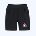 thumbnail image 5 of LYMAYTER Toddler Kids Boys Girls Summer Cotton Shorts Baby Casual Cotton Jogger Pull-On Sweatpants Pants Solid Color Active Shorts with Pocket 1-9Y, 5 of 11