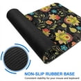thumbnail image 6 of Long Mouse Pads for Desk,Pioneer Flower Floral Print Pattern Desk Mats on Top Of Desks, Desk Mouse Pad Extra Large with 3mm Non-Slip Base and Stitched Edge for Gaming,Office,Work,Home 47.3"x23.6", 6 of 6