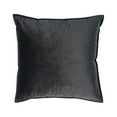 thumbnail image 2 of Seat Cushion Cover Solid Color Velvet Pillowcases Polyester Replacement Soft Decorative Reusable Zipper Sofa Pillow Case Accessories Black 40x40cm, 2 of 9