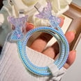 thumbnail image 3 of Tianyeda 2Pcs Charging Cable Protectors with 1pc Spiral Protective Rope, 3 of 5
