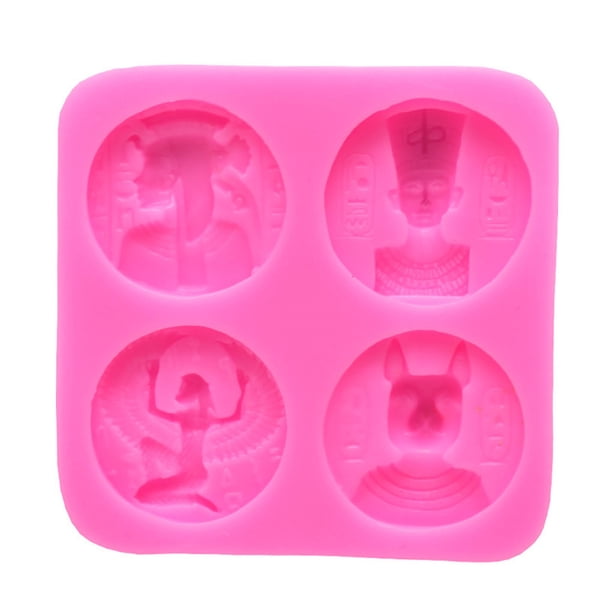 Advancent Molde de silicona para decoración de pasteles y galletas, moldes para hornear Fondant fáciles y antiadherentes, monedas Herramientas y accesorios para hornear