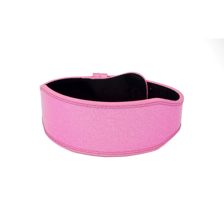 Women's Pink Weight Lifting Belt - Gym, Fitness, Bodybuilding Great fo -  Everyday Crosstrain