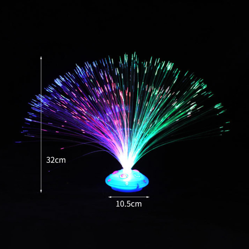 Buy Zhaomeidaxi Fiber Optic Lamp Color Changing Crystal Base Battery