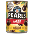 thumbnail image 6 of (2 pack) 6 pack Pearls Ripe Pitted Large Black Olives, 6 oz Can. No Artificial Colors. Major Allergens Not Contained., 6 of 20