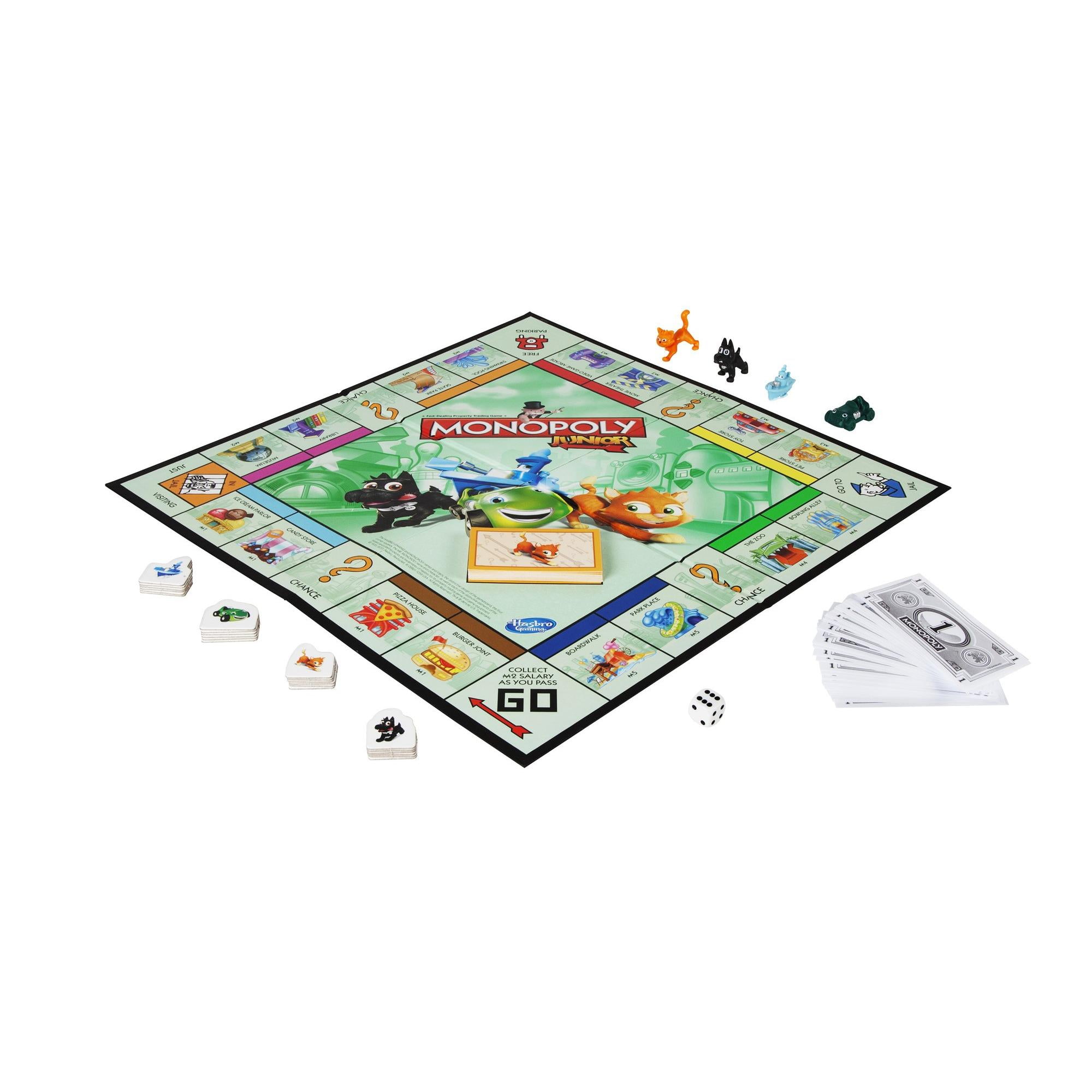 Monopoly Junior Game, Quick & Simple Gameplay, for Ages 5 and Up -  Walmart.com