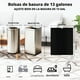 thumbnail image 2 of Bolsa de basura negra duradera de 13 galones 2 volúmenes de bolsas de basura 40PCS para uso doméstico, comercial, basura de patio y a granel., 2 of 6