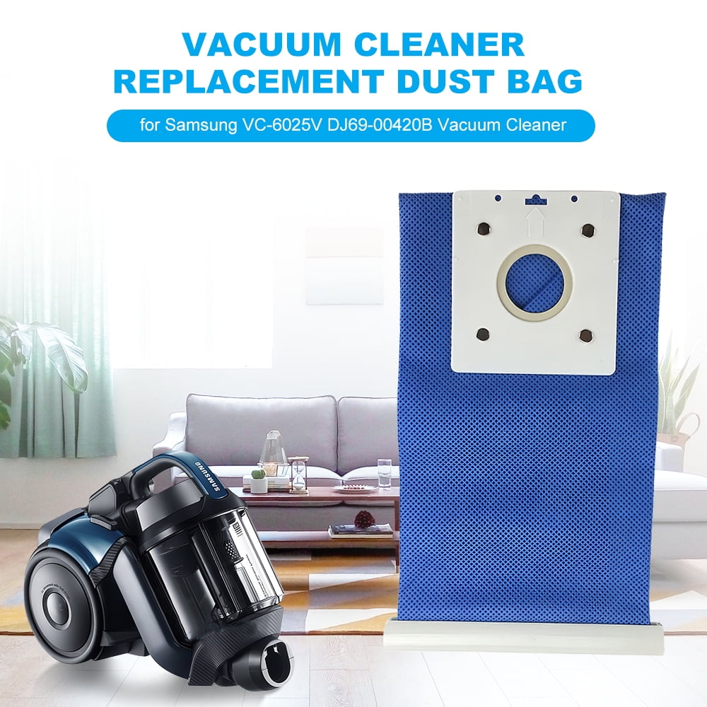 Dust Bag Vacuum Cleaner Replacement Bag Compatible with VC6025V DJ69