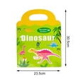 thumbnail image 2 of lionlar Reusable Sticker Book Learning Toys 30Pcs Stickers Multicolor Activity Book Busy Book for Kids Children Toddlers - dinosaur world, 2 of 9