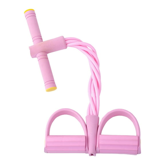 4 Tube Fitness Resistance Bands Pedal Puller Sit Up Exercise 2025 Upgrade Stretch Rope Home Gym Yoga Abdominal Arm Leg Waist Trainer Ergonomic Foam Handle Compact Portable Workout