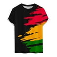 thumbnail image 4 of Haut à Manches Courtes Imprimé pour Homme, Col Rond, Respirant, Polyester Spandex, 4 of 4