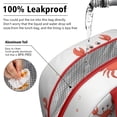 thumbnail image 5 of Insulated Lunch Bag Women Zipper Closure Lunch Tote for Adult Men Leakproof Cooler Lunch Bags for Weekend Picnic/Beach Party (Marine Adorable Crab ), 5 of 7