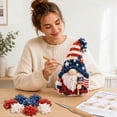 thumbnail image 3 of DIY Punch Needle 3D Floral Craft Kit, No Sew Handmade 3D Art Decor Set Easy Beginner Stress Relief Craft Project for Holiday Home Decor Gift, 3 of 4