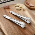 thumbnail image 6 of 6 Pcs Garlic Peelers Garlic Tweezers Garlic Peeling Tweezers Garlic Skin Remover Stainless Steel Garlic Peeler, 6 of 8