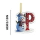 thumbnail image 4 of Adornos navideños con letras 2025, colgante de ciervo navideño, decoración de madera para mesa, adornos personalizados, 4 of 4