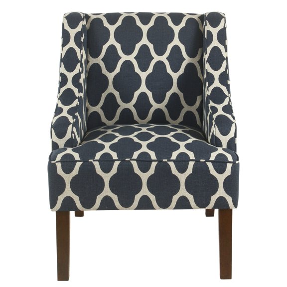 HomePop Classic Swoop Arm Accent Chair