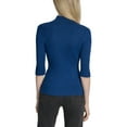 thumbnail image 2 of DKNY womens  Mock Neck Sweater, m, 2 of 3